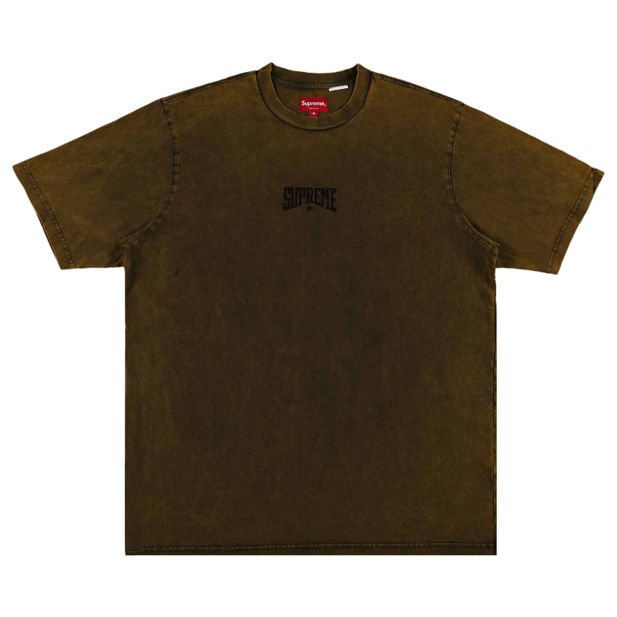 Supreme Acid Wash Short-Sleeve Top 'Rust'