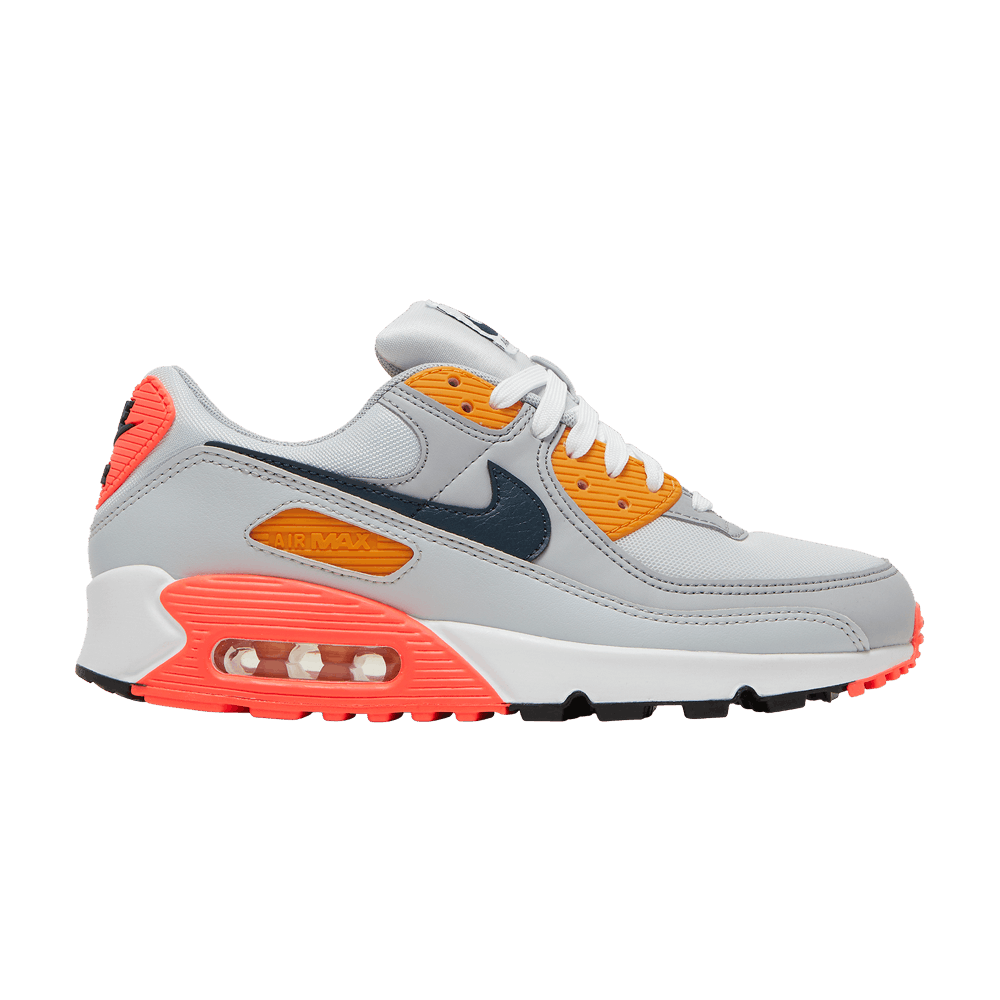 Nike Wmns Air Max 90 'Grey Crimson Gold'