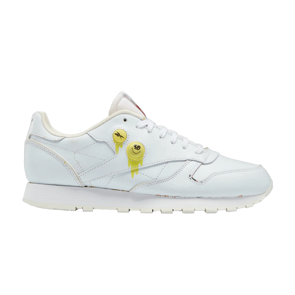 Smiley x Reebok Classic Leather Pump '50th Anniversary'