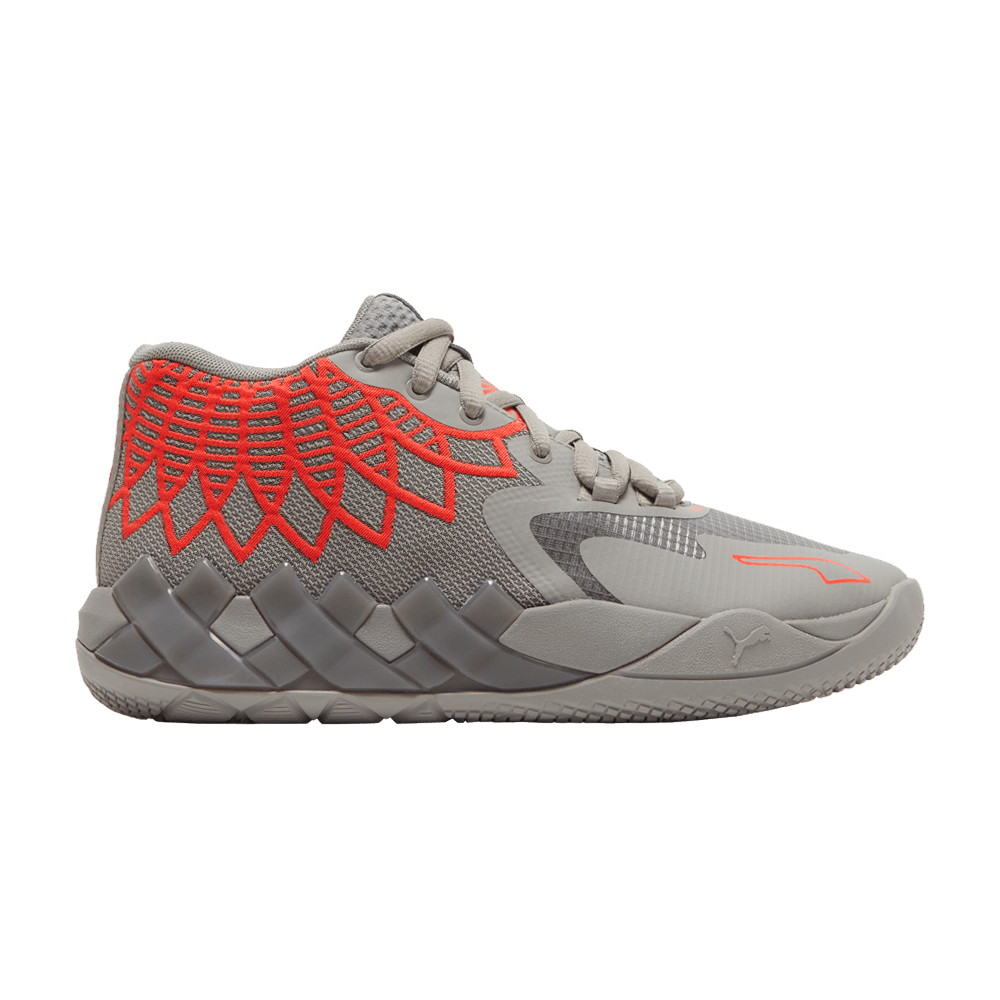 Pre-owned Puma Mb.01 Jr 'rock Ridge Red' In Grey