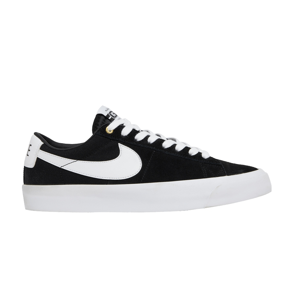 NIKE ZOOM BLAZER LOW PRO GT SB 'BLACK WHITE'