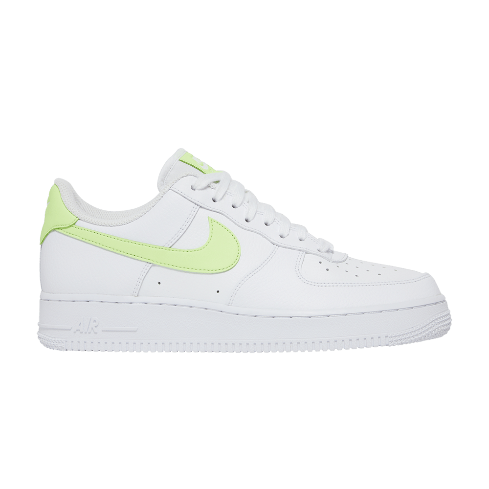 NIKE WMNS AIR FORCE 1 '07 'WHITE BARELY VOLT'