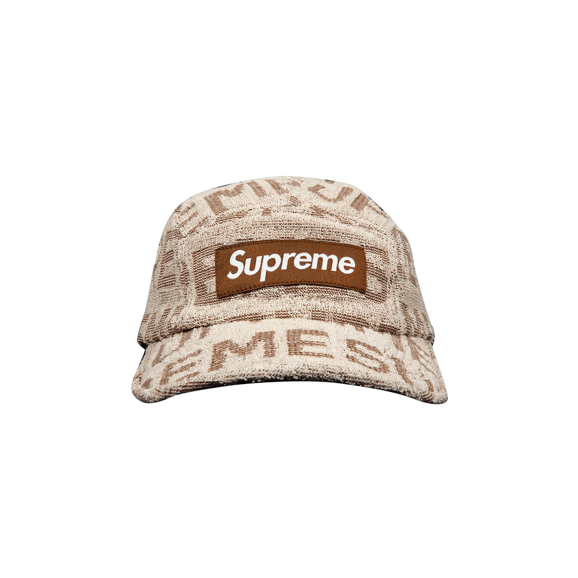 Supreme Terry Spellout Camp Cap 'beige' In Brown | ModeSens