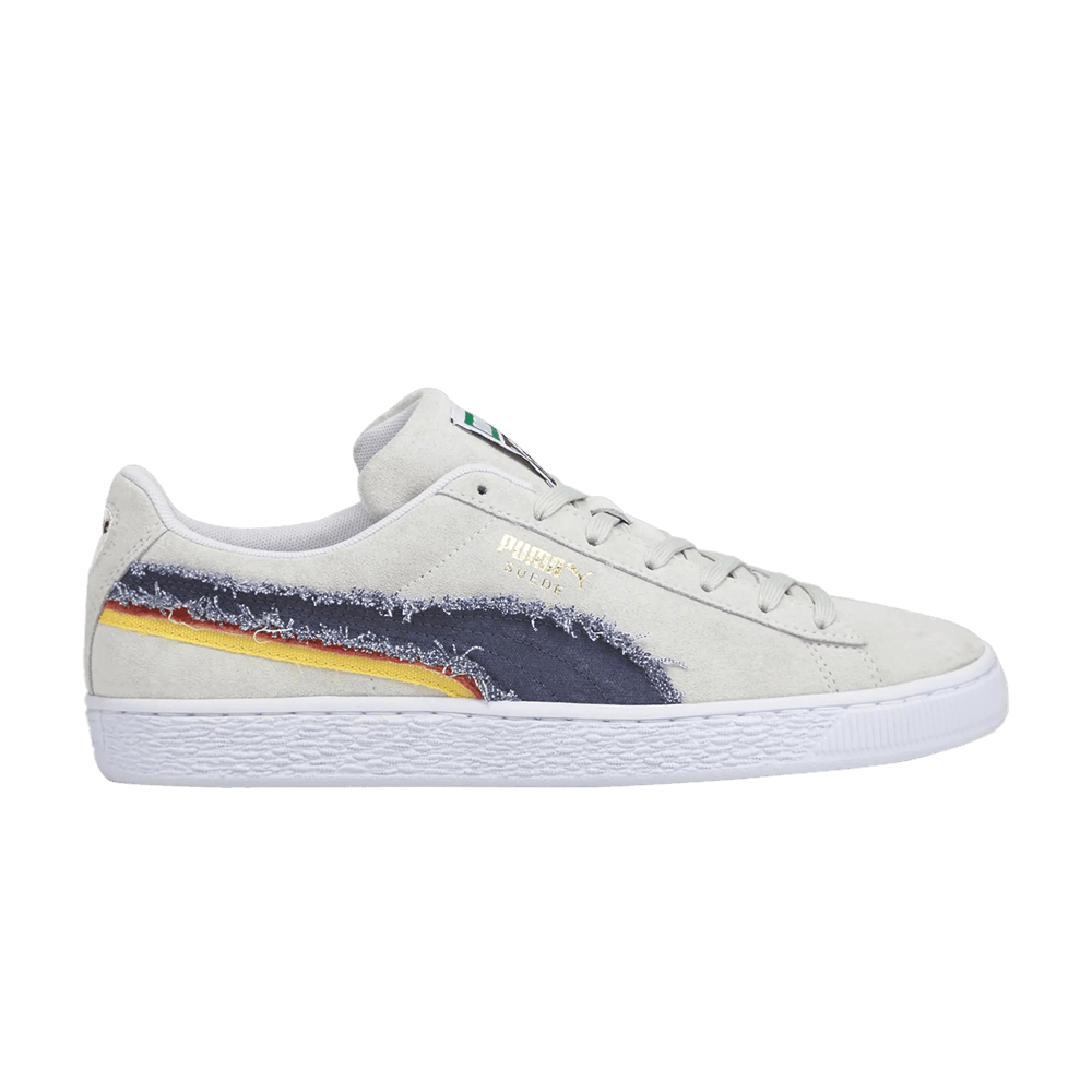 Suede 'Triplex Denim - White Peacoat'