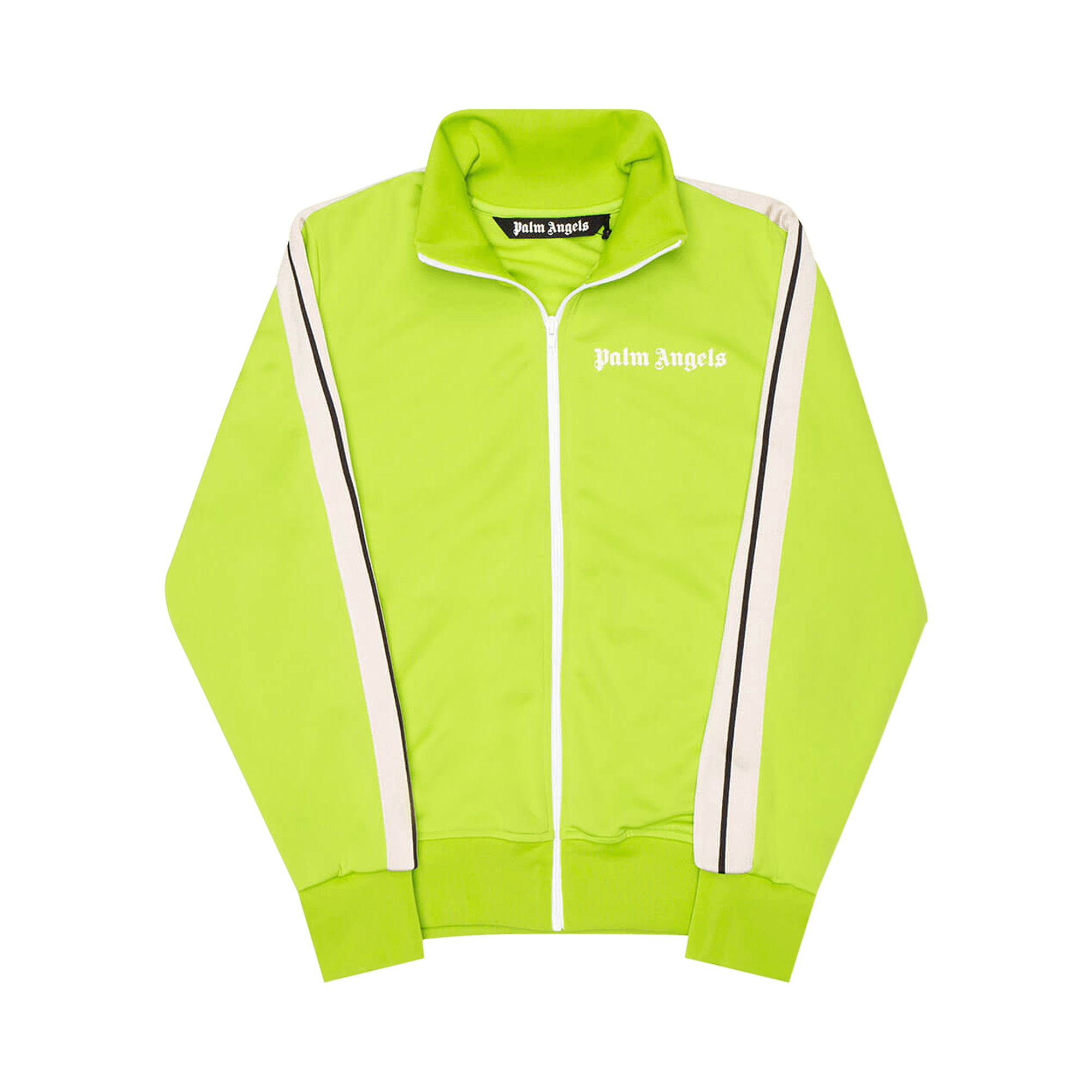 Palm Angels Classic Track Jacket 'Lime Green/Off White'