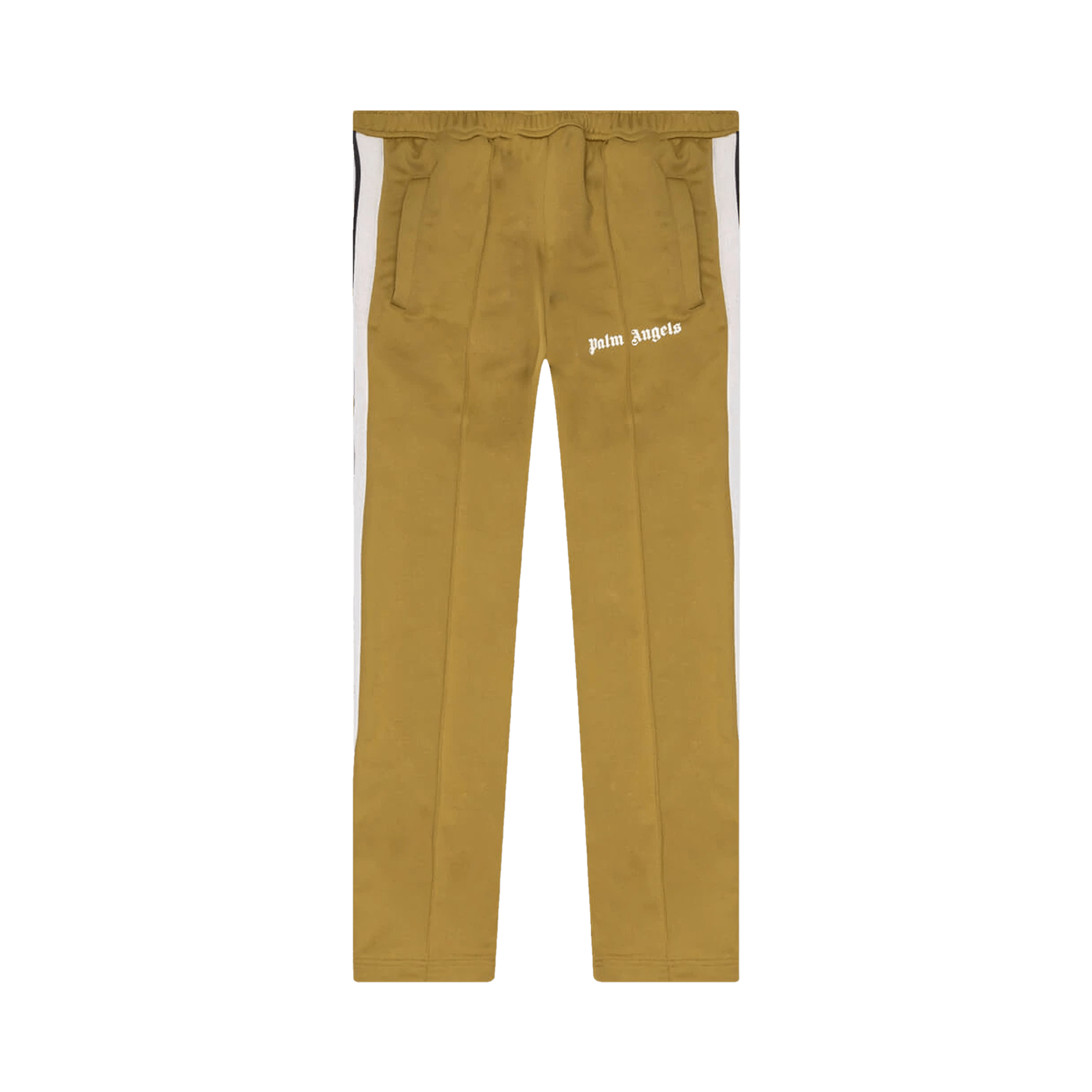 Palm Angels New Slim Track Pants 'Bronze/Off White'