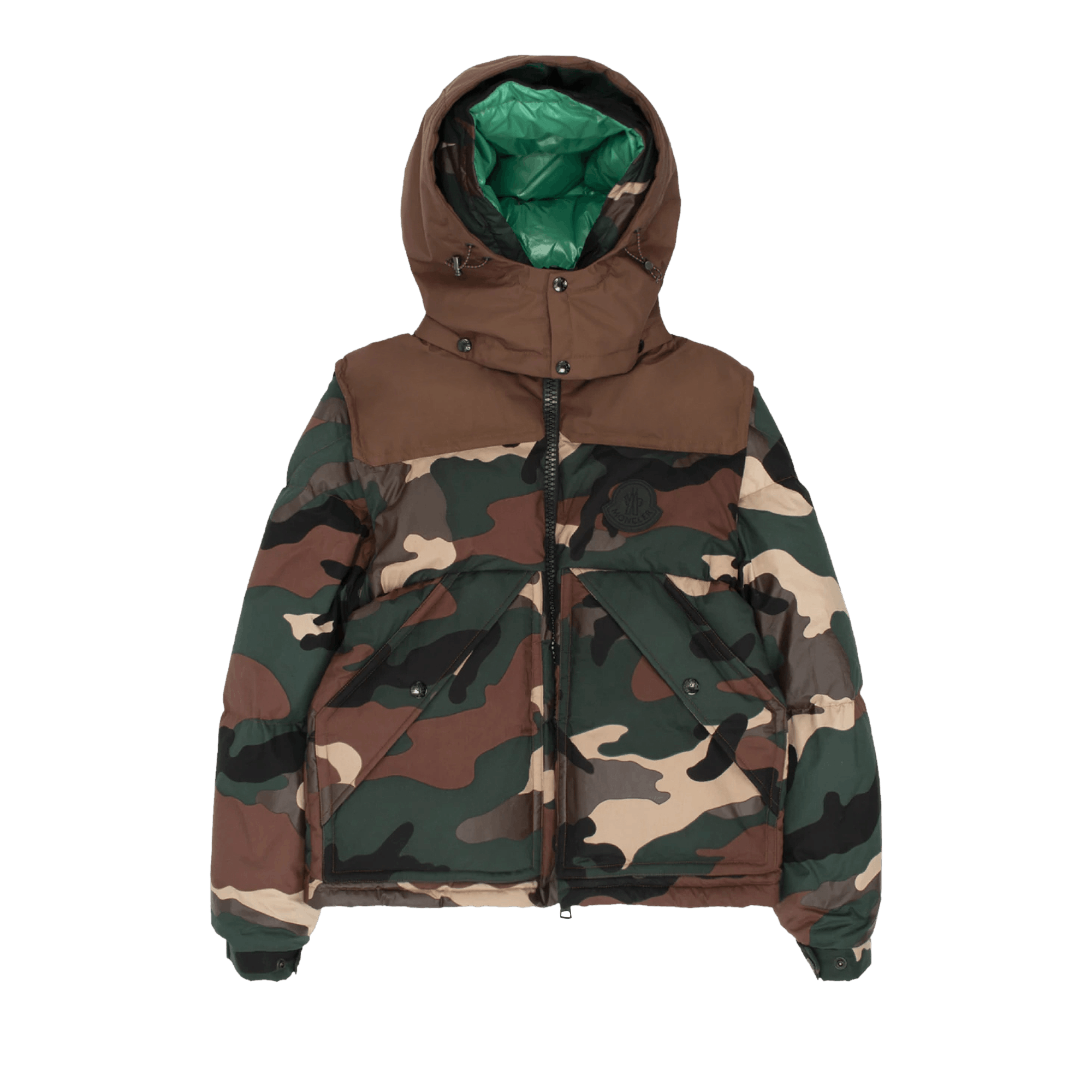 Moncler Cavet Camo Puffer Jacket 'Camo'