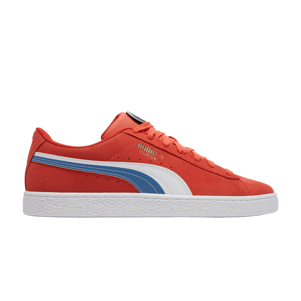 Pre-owned Puma Suede 'go For' In Orange