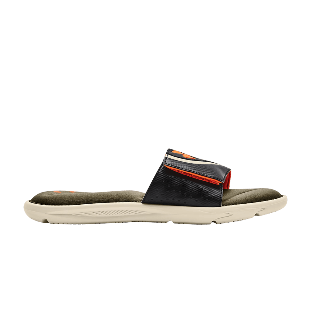 Pre-owned Under Armour Ignite 6 Slide 'jet Grey Stone'