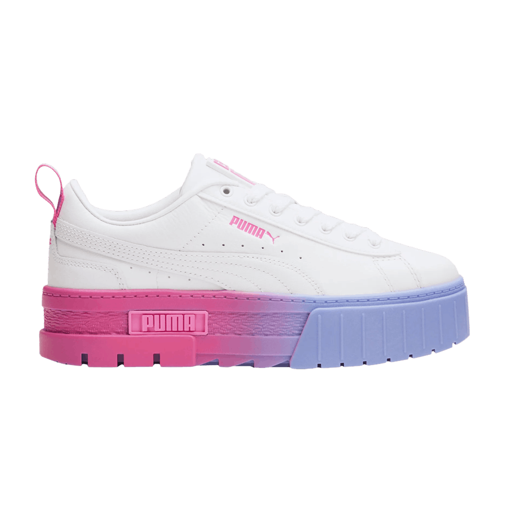 Pre-owned Puma Wmns Mayze Fade 'white Gradient'