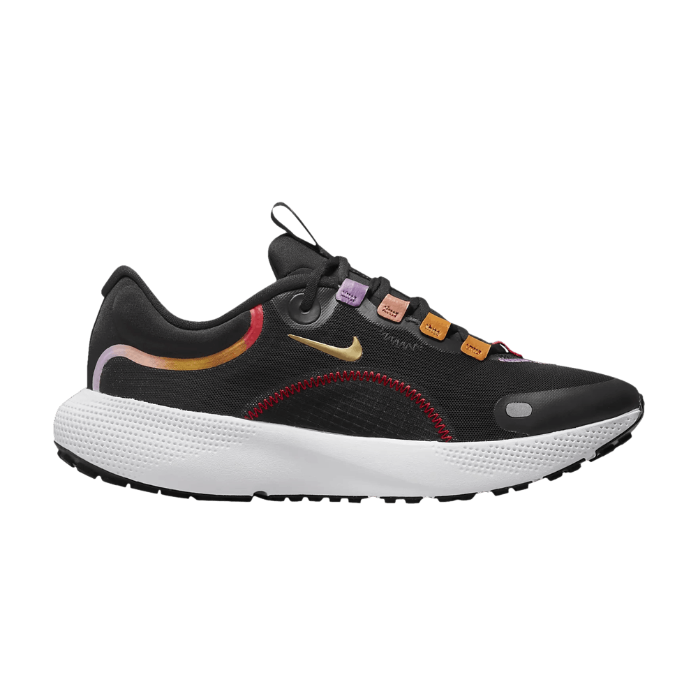 Pre-owned Nike Wmns React Escape Run 'black Magma Orange'
