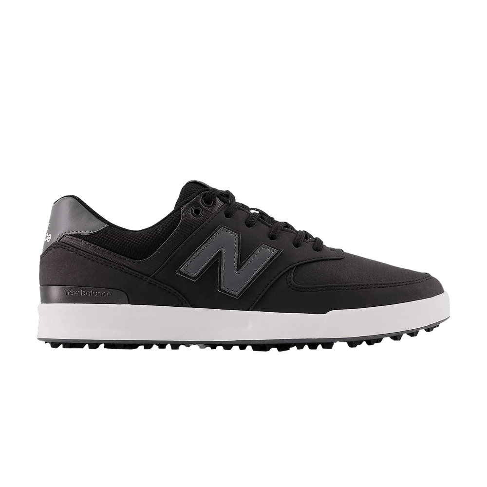 574 Greens 4E Wide 'Black'