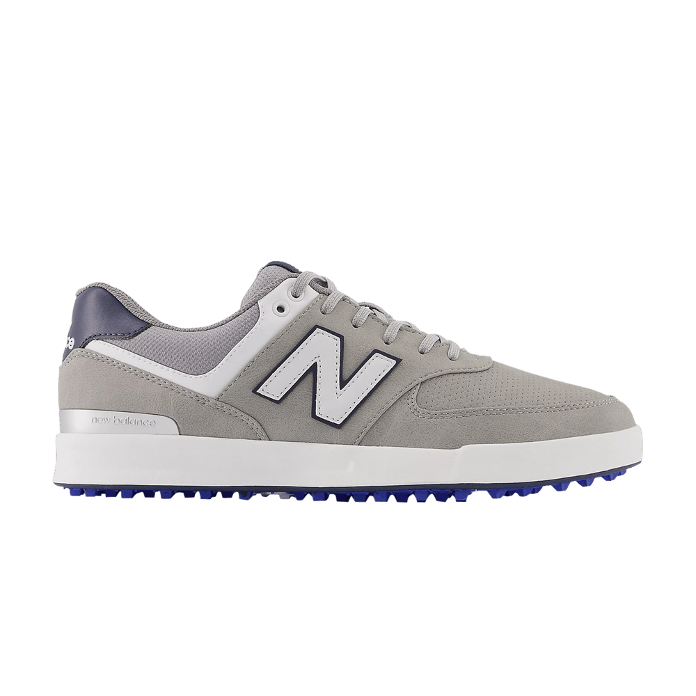 574 Greens 2E Wide 'Grey White'