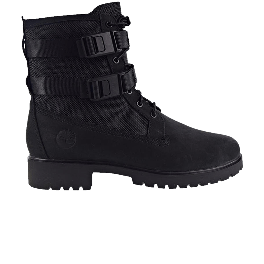 Timberland Wmns Jayne Double Buckle Boot 'Black'