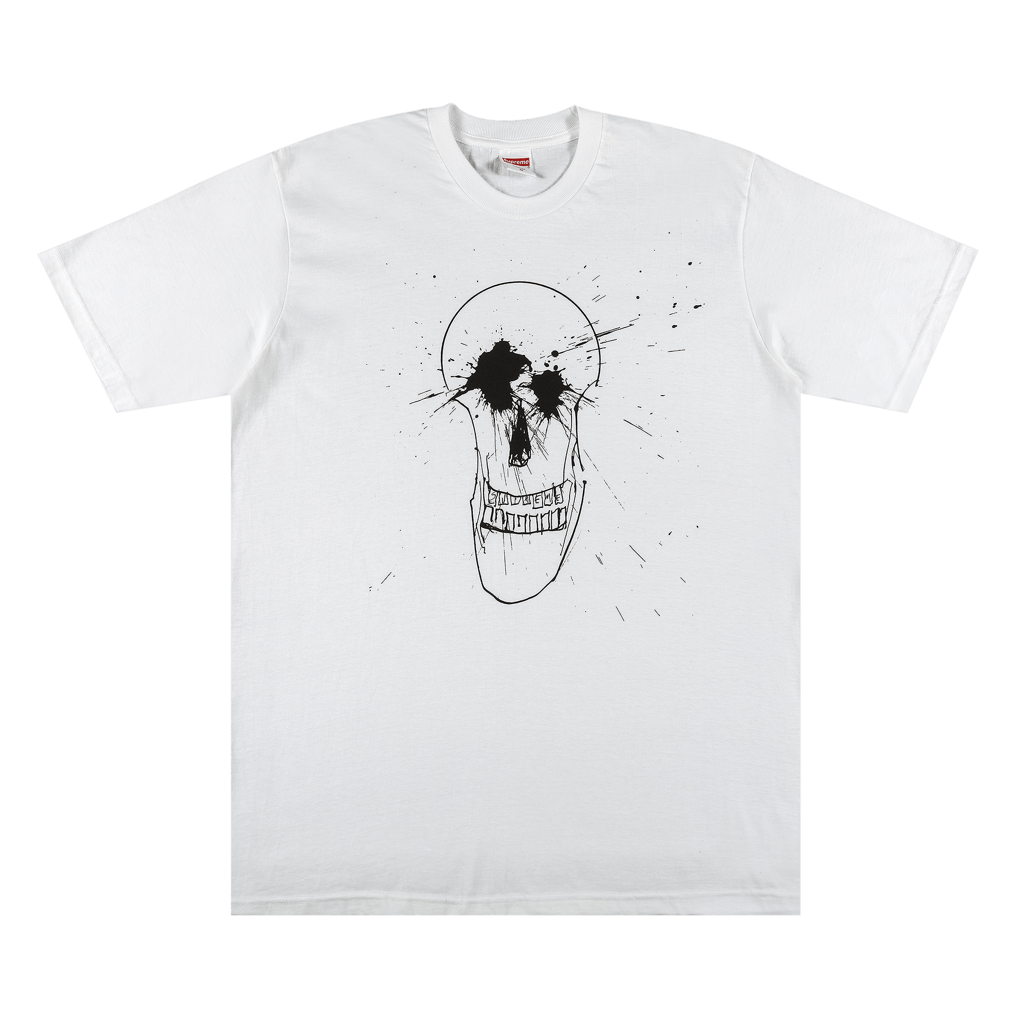 Supreme Ralph Steadman Skull Tee 'White'