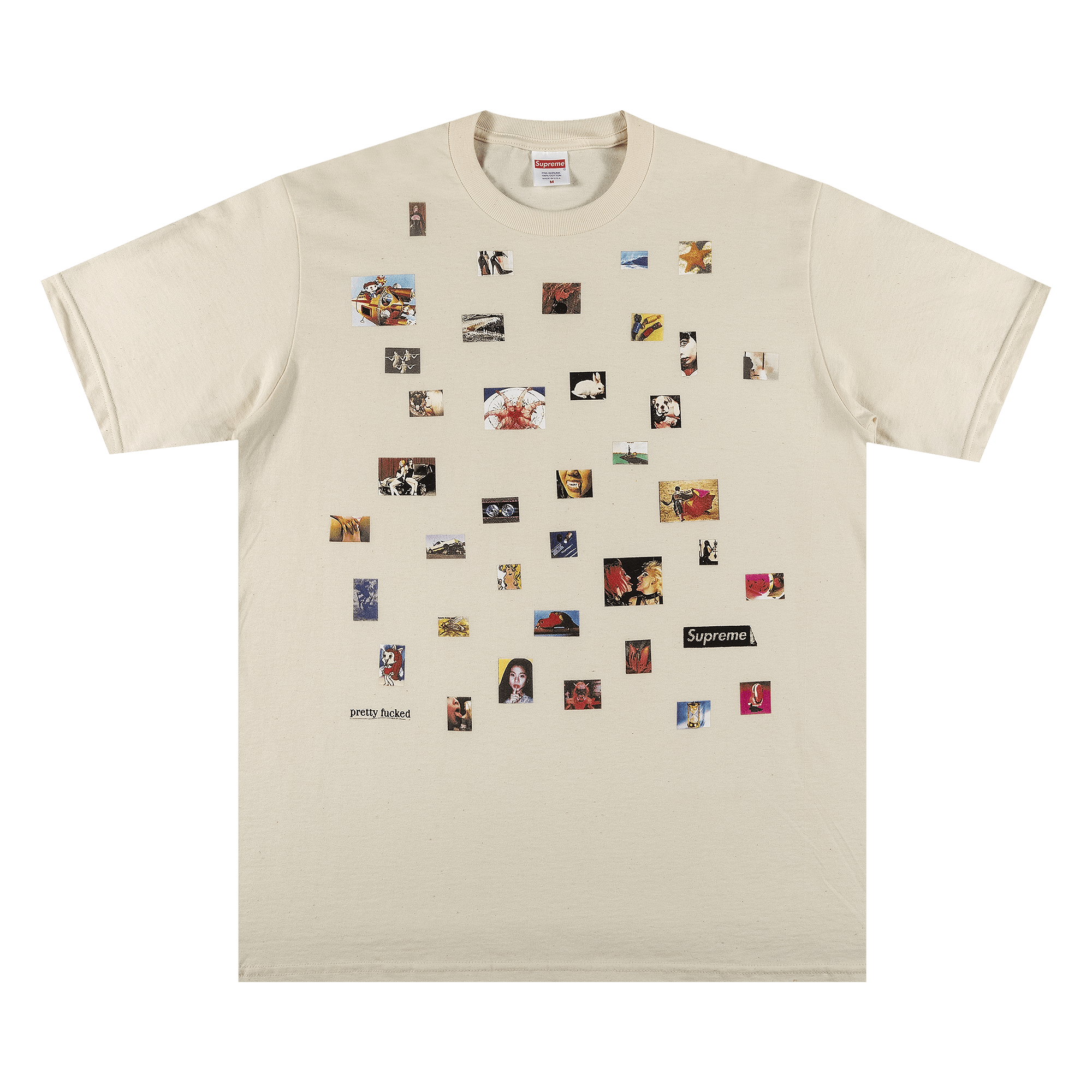 Supreme Pretty Fucked Tee 'Natural'