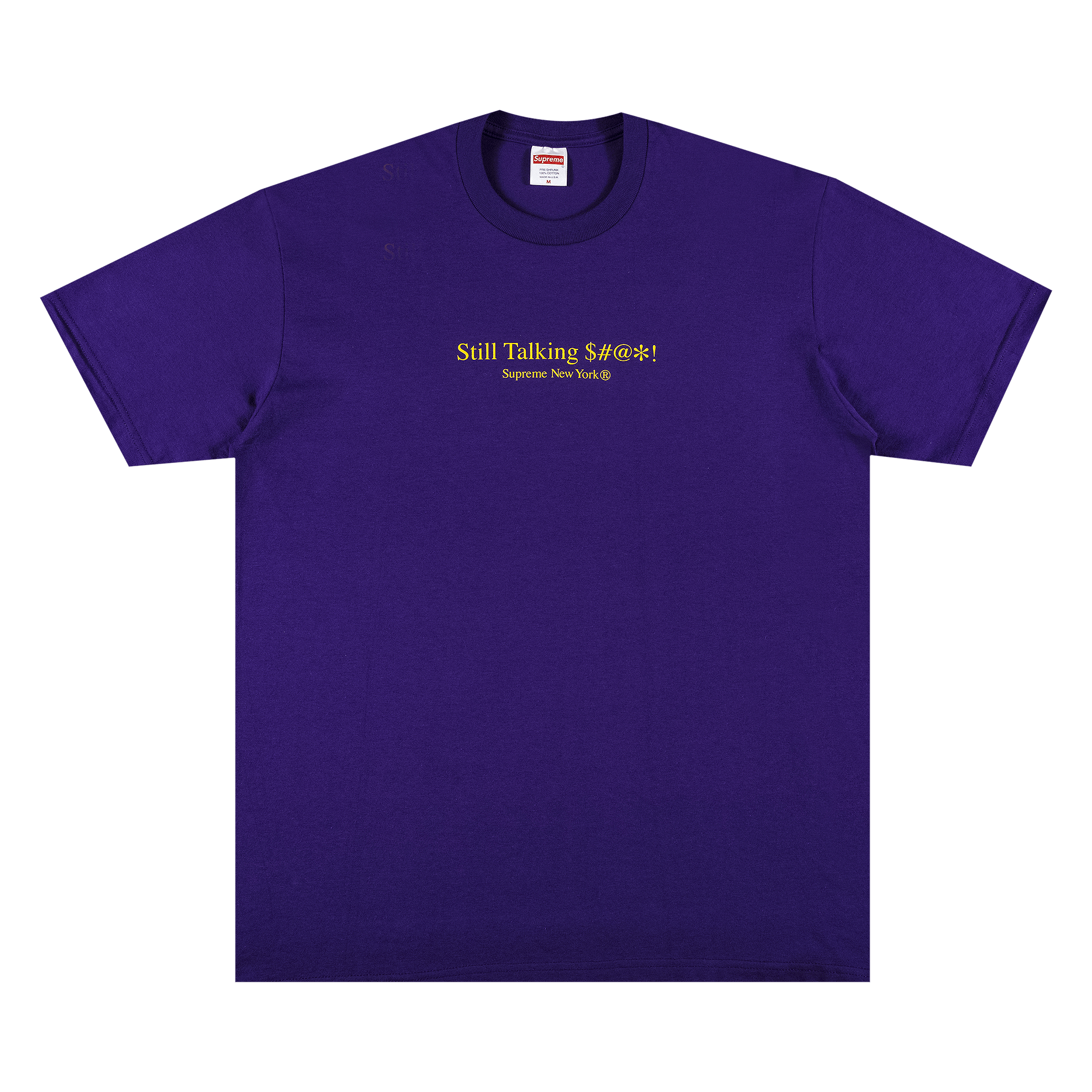 Supreme Still Talking Tee 'Purple'