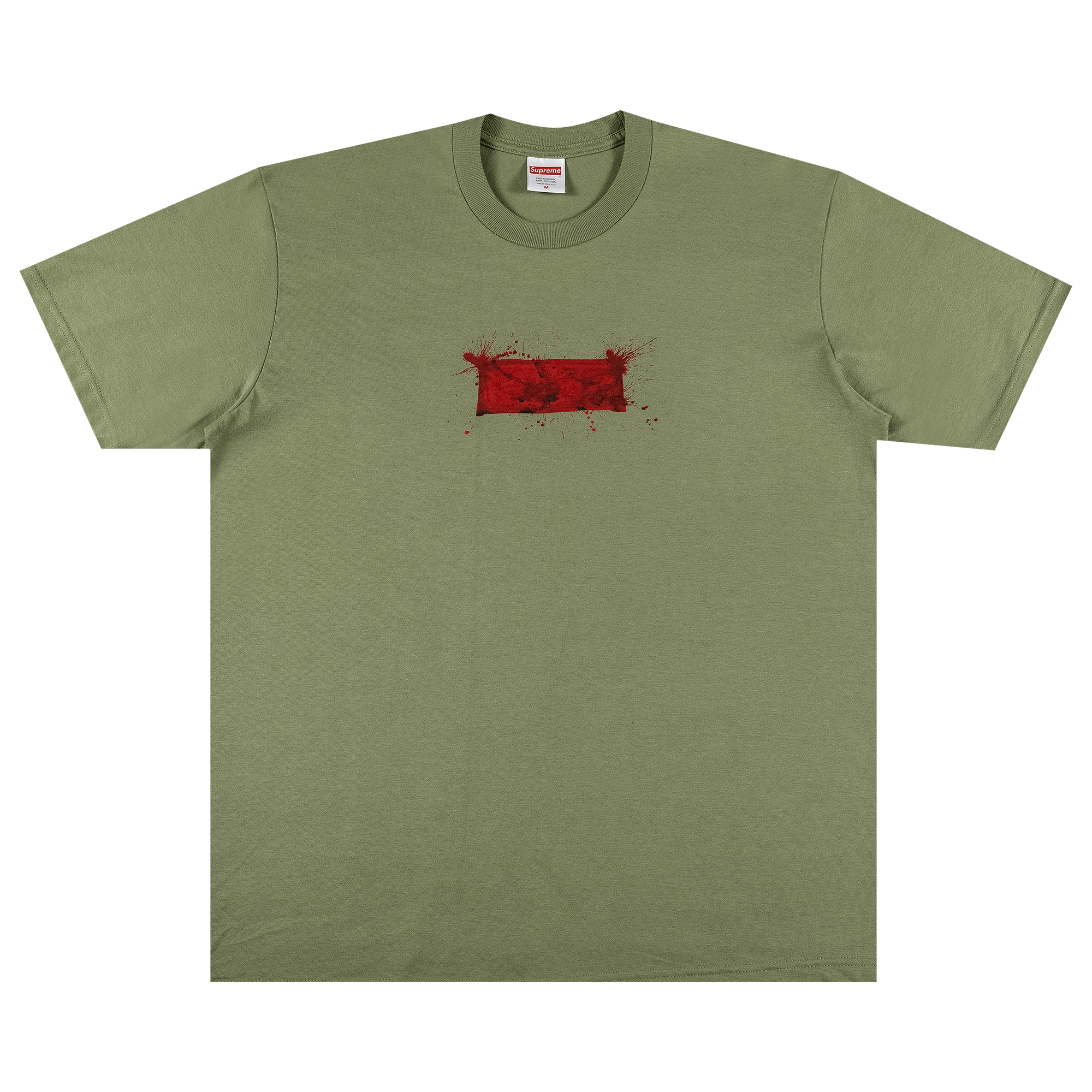 Supreme Ralph Steadman Box Logo Tee 'Light Olive'