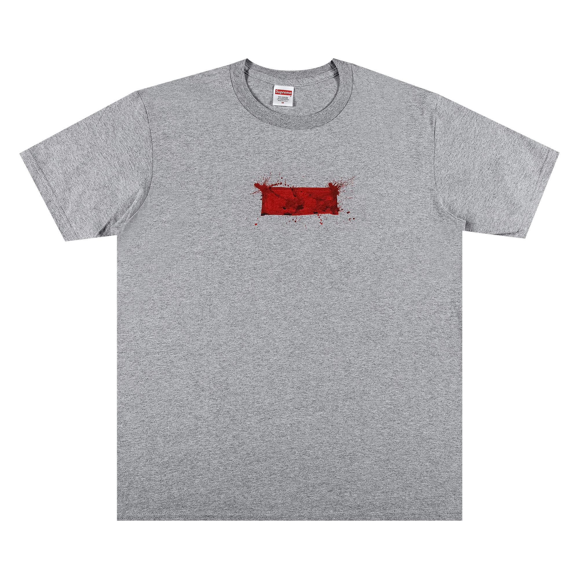 Supreme Ralph Steadman Box Logo Tee 'Heather Grey'