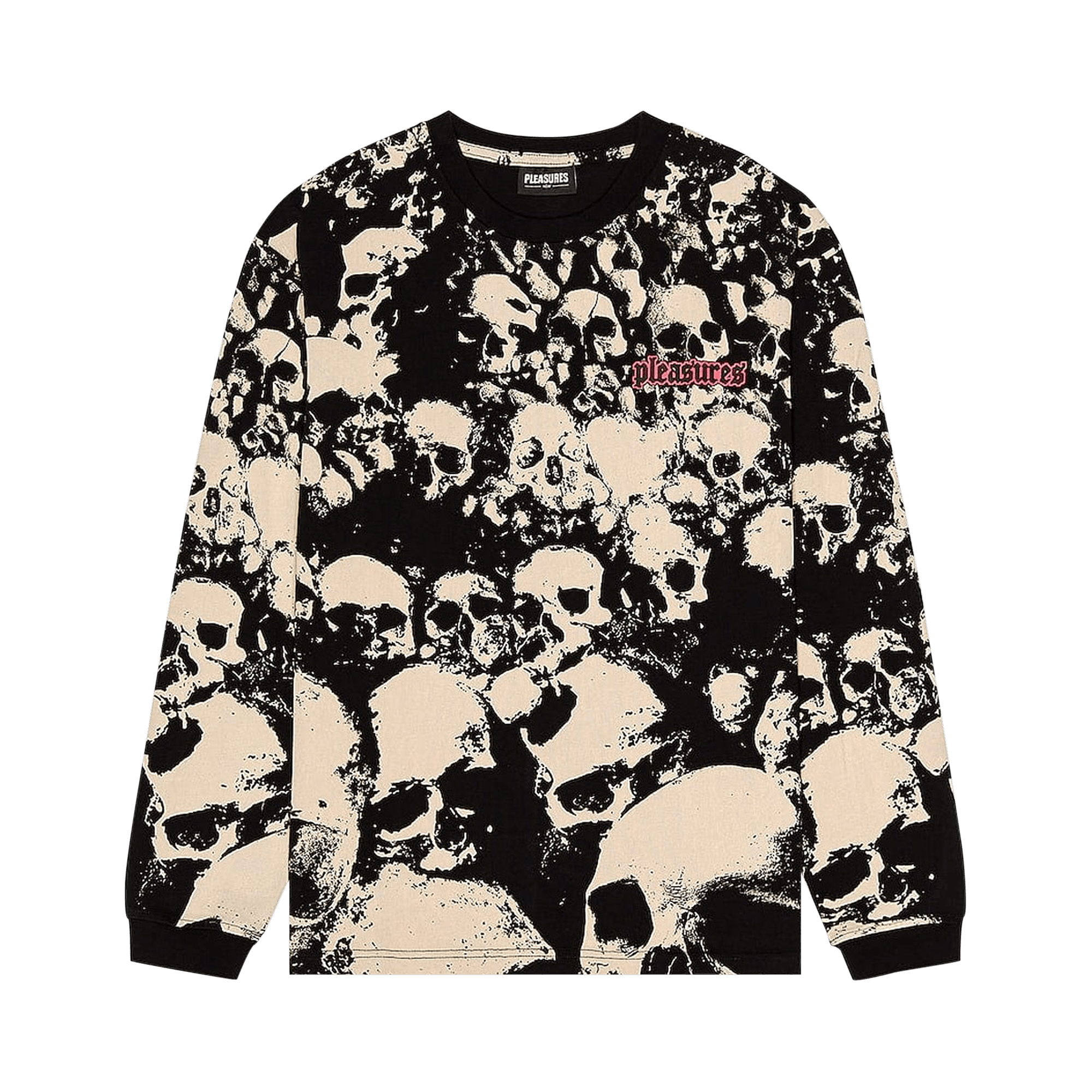 Pleasures Despair Long-sleeve Shirt 'Black'
