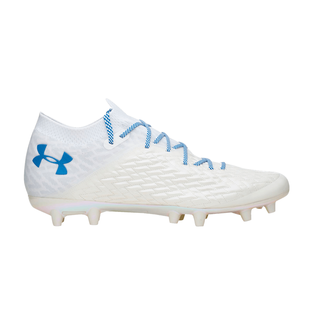 Pre-owned Under Armour Clone Magnetico Pro Fg 'white Victory Blue'