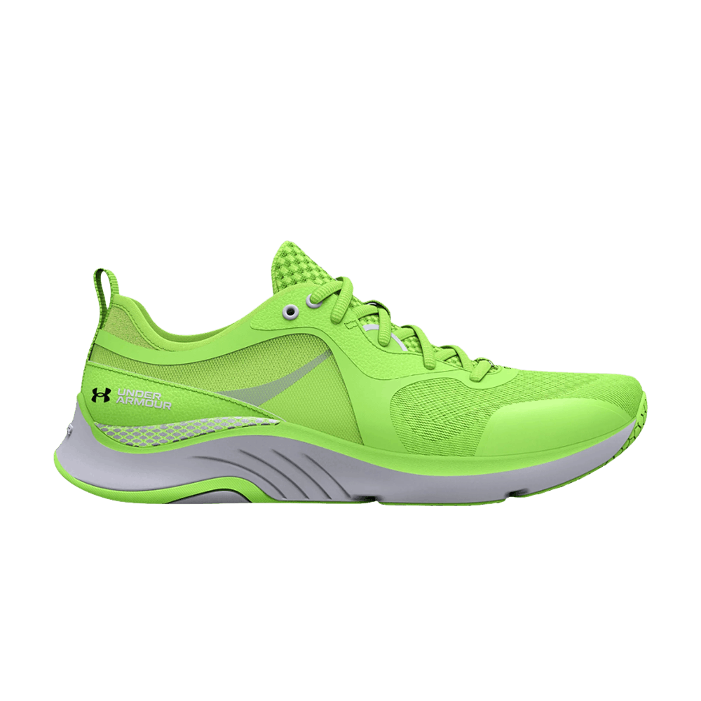Pre-owned Under Armour Wmns Hovr Omnia 'quirky Lime' In Green