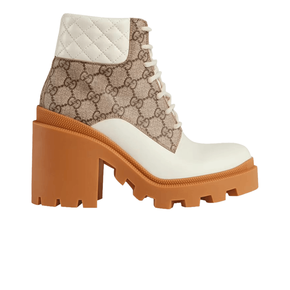 Gucci Wmns GG Ankle Boot 'Beige'