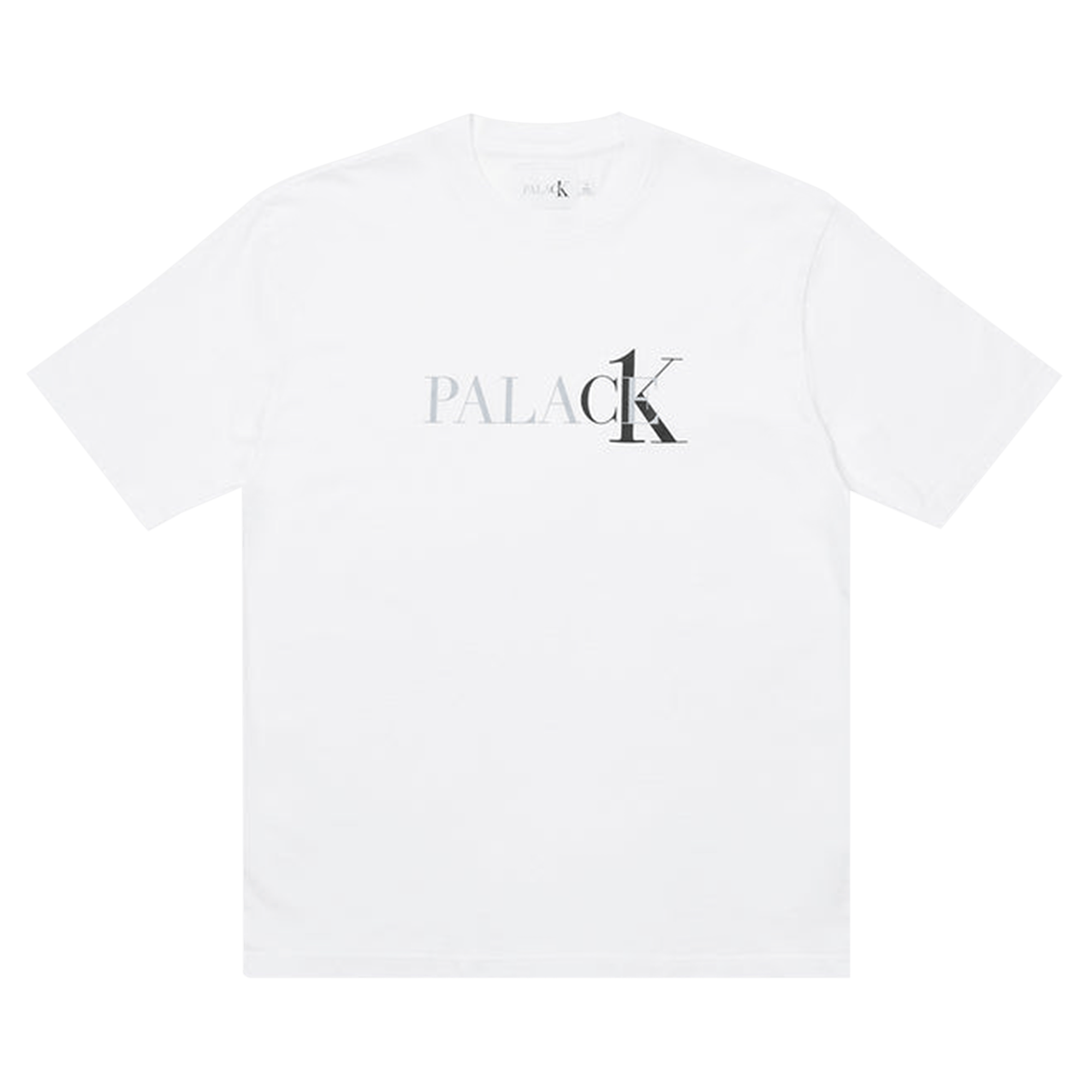 Pre-owned Palace X Calvin Klein T-shirt 'classic White'