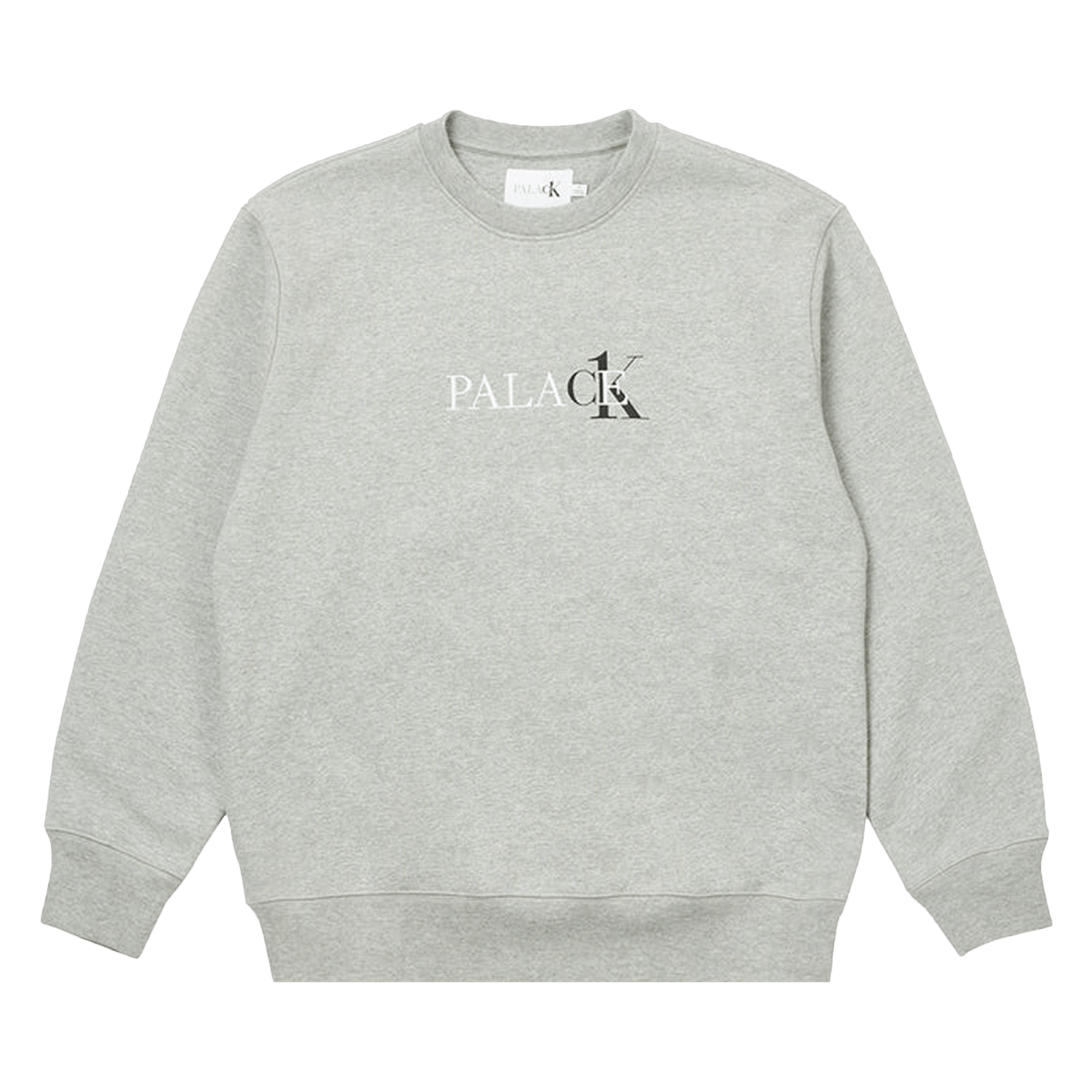 Palace x Calvin Klein Crew 'Light Grey Heather'