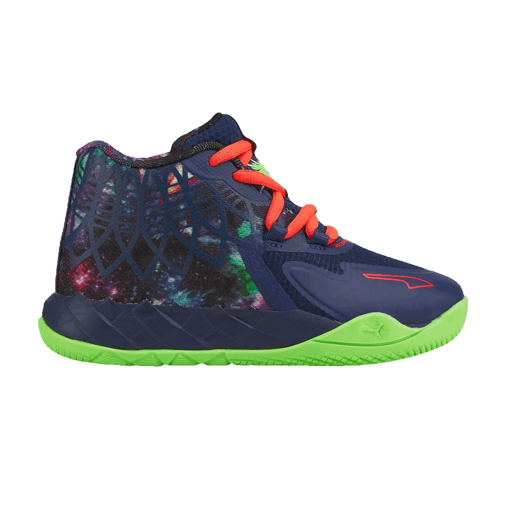Pre-owned Puma Mb.01 Little Kid 'galaxy' In Blue