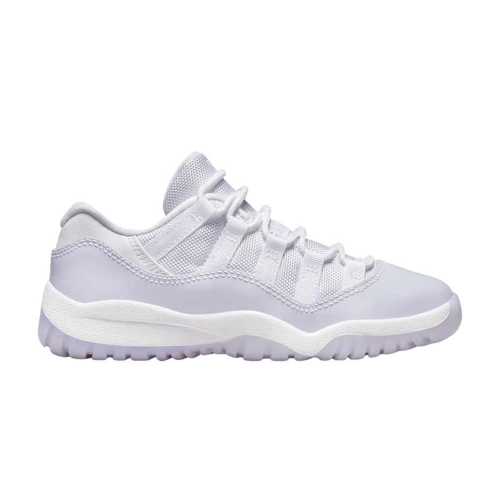 Pre-owned Air Jordan 11 Retro Low Ps 'pure Violet' In White