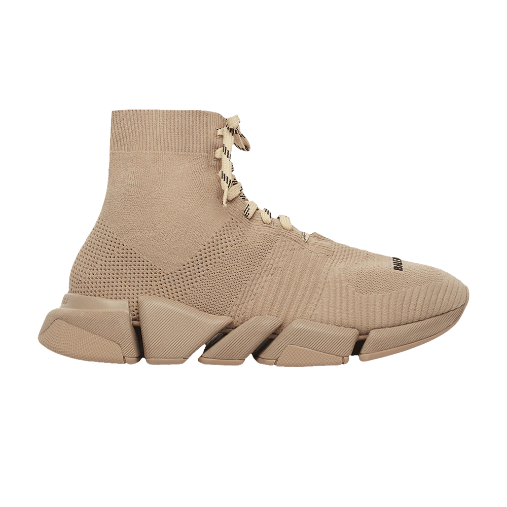 Balenciaga Wmns Speed 2.0 Lace Up Sneaker 'Beige'