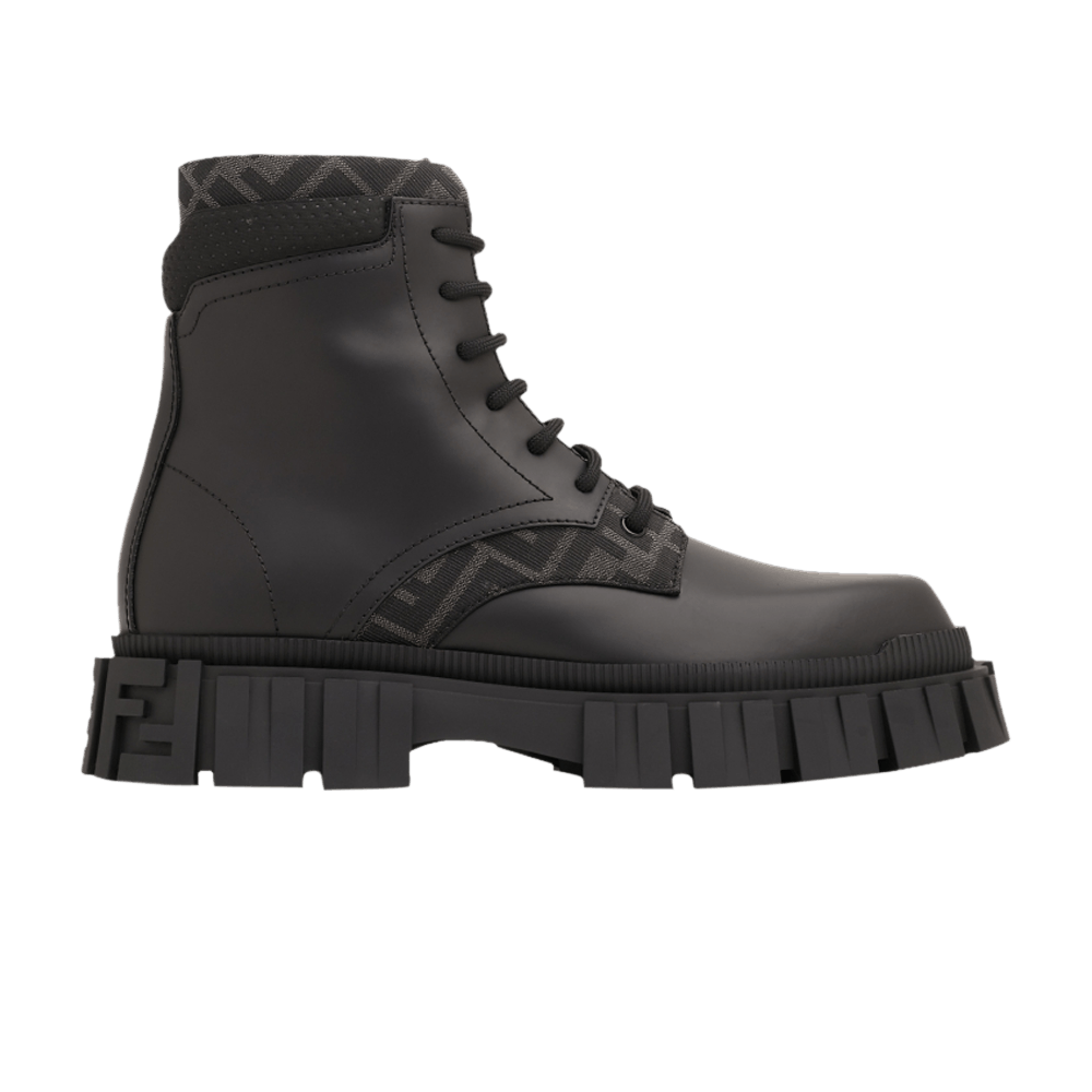 Buy Fendi Force Lace-Up Boot 'Black' - 7U1458 ADMK F1DV5 | GOAT