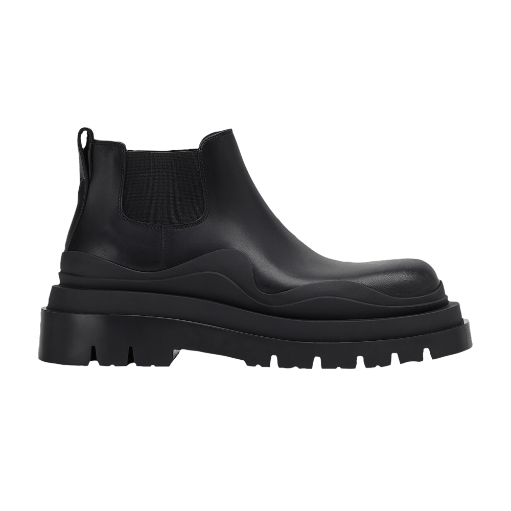 Buy Bottega Veneta Wmns Tire Boot 'Black Cognac' - 630297 VBS50
