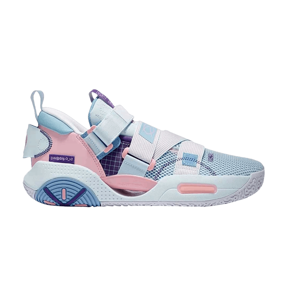 Li-Ning Wade All City 9 V2 'Baby Blue Pink'