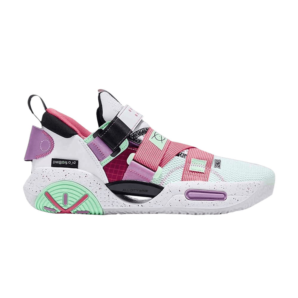 Li-Ning Wade All City 9 V2 'White Canna Red'