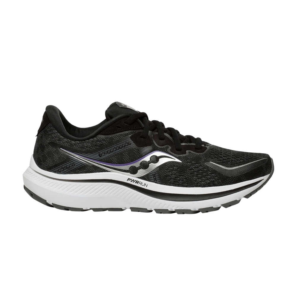 Saucony Wmns Omni 20 Wide 'Black White'