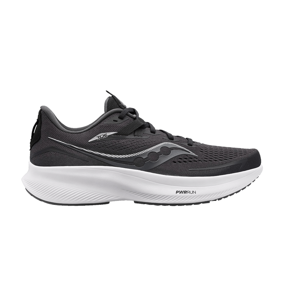 Saucony Wmns Ride 15 'Black White'
