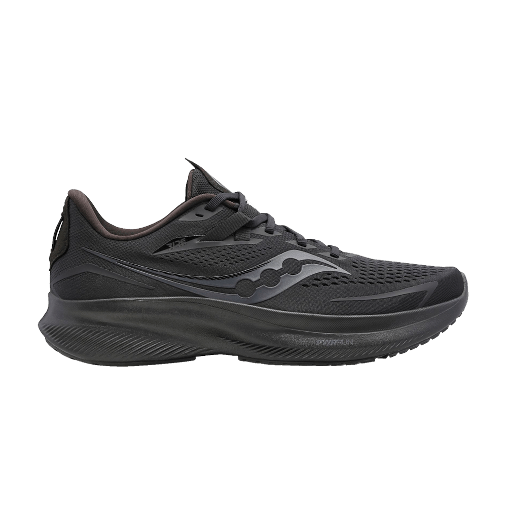 Saucony Wmns Ride 15 'Triple Black'