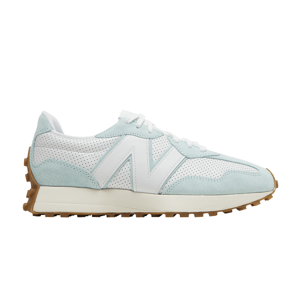 new balance 327 primary blue