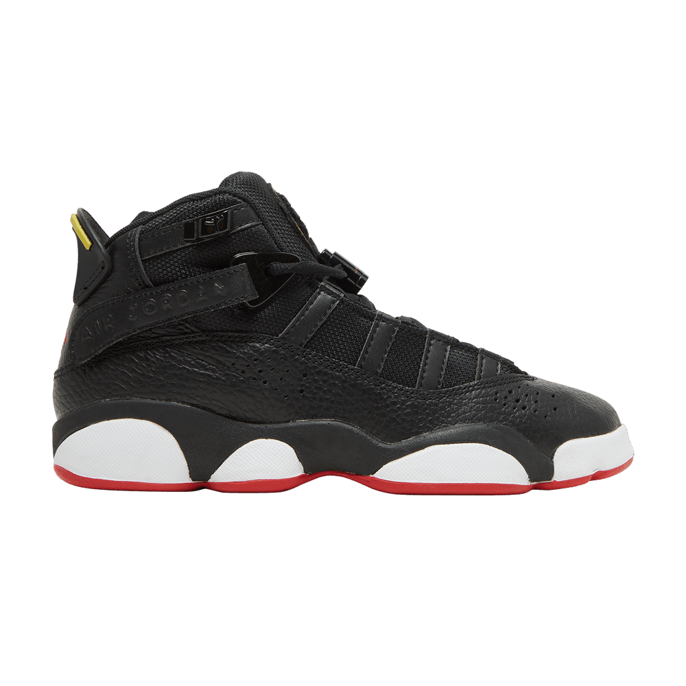 Pre-owned Air Jordan Jordan 6 Rings Gs 'his Airness' In Black