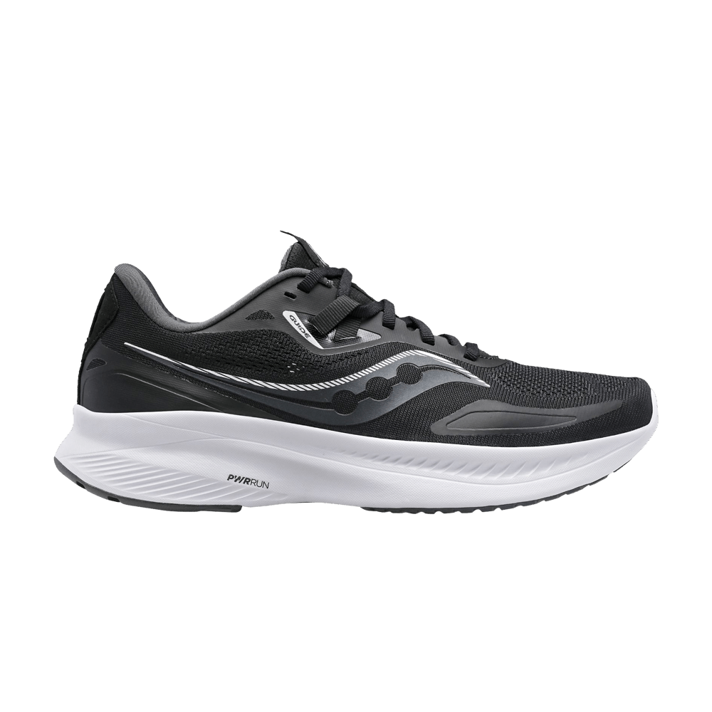 Saucony Wmns Guide 15 Wide 'Black White'