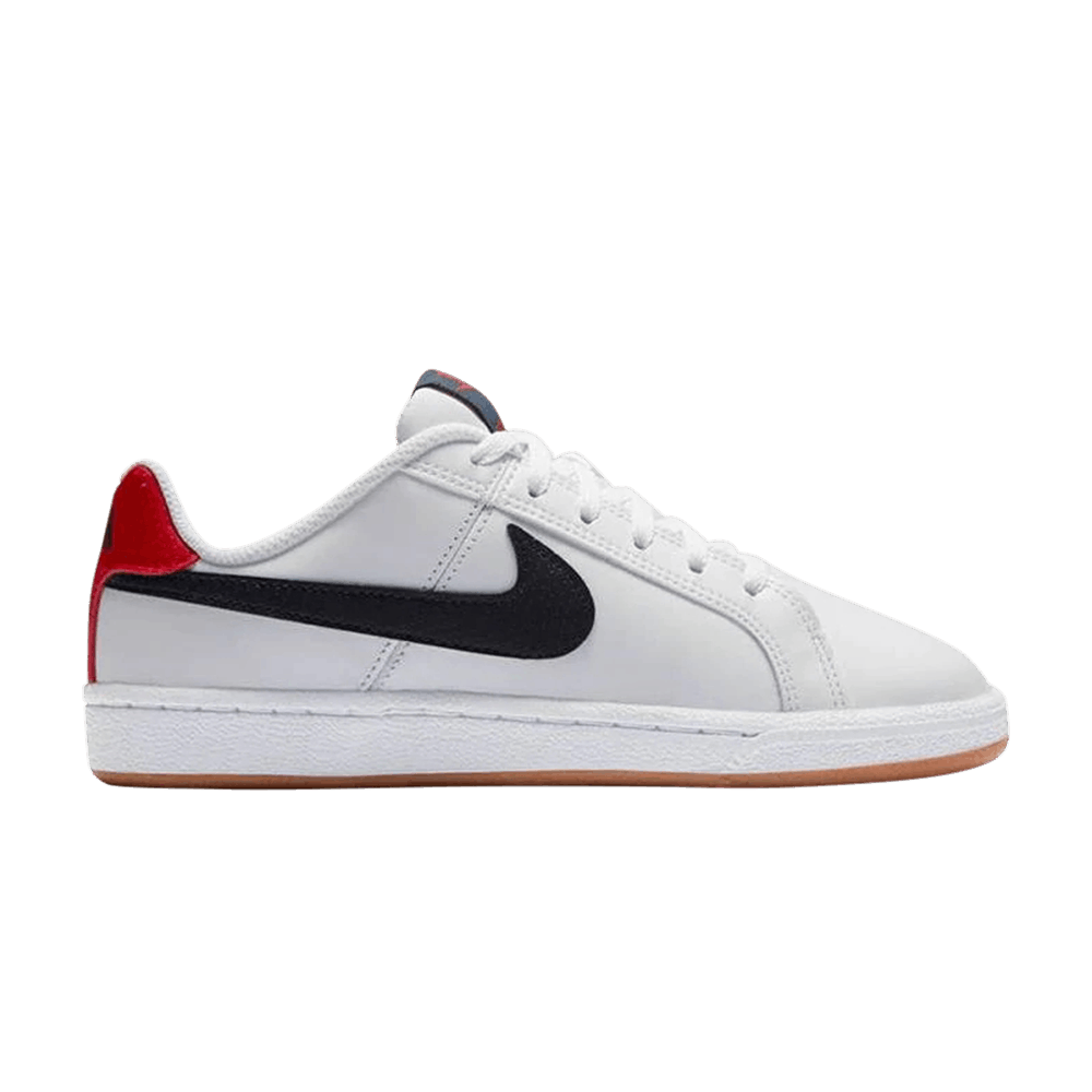 NIKE NIKE COURT ROYALE GS 'WHITE OBSIDIAN GUM'