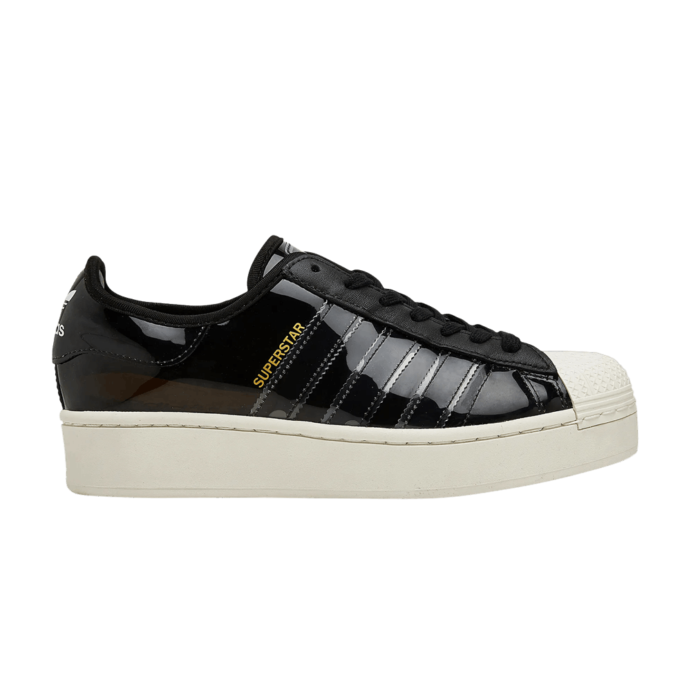 Adidas Wmns Superstar Bold 'Black Off White'