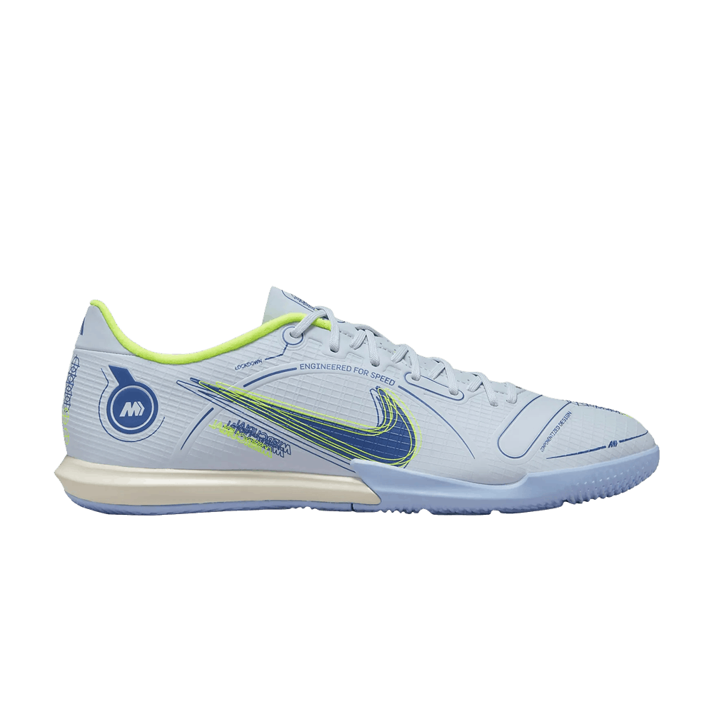 Pre-owned Nike Mercurial Vapor 14 Academy Ic 'grey Light Marine'