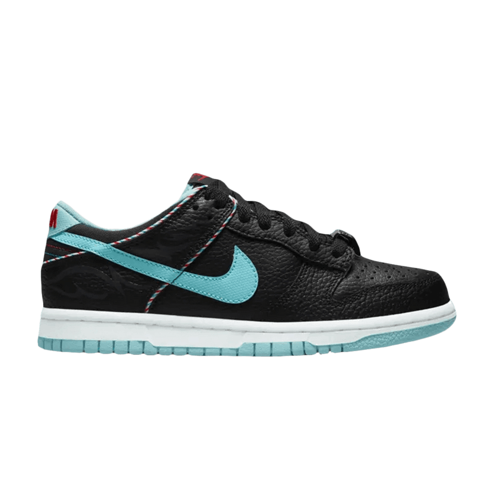 Nike Dunk Low SE GS 'Barber Shop - Black' - DN3351-001