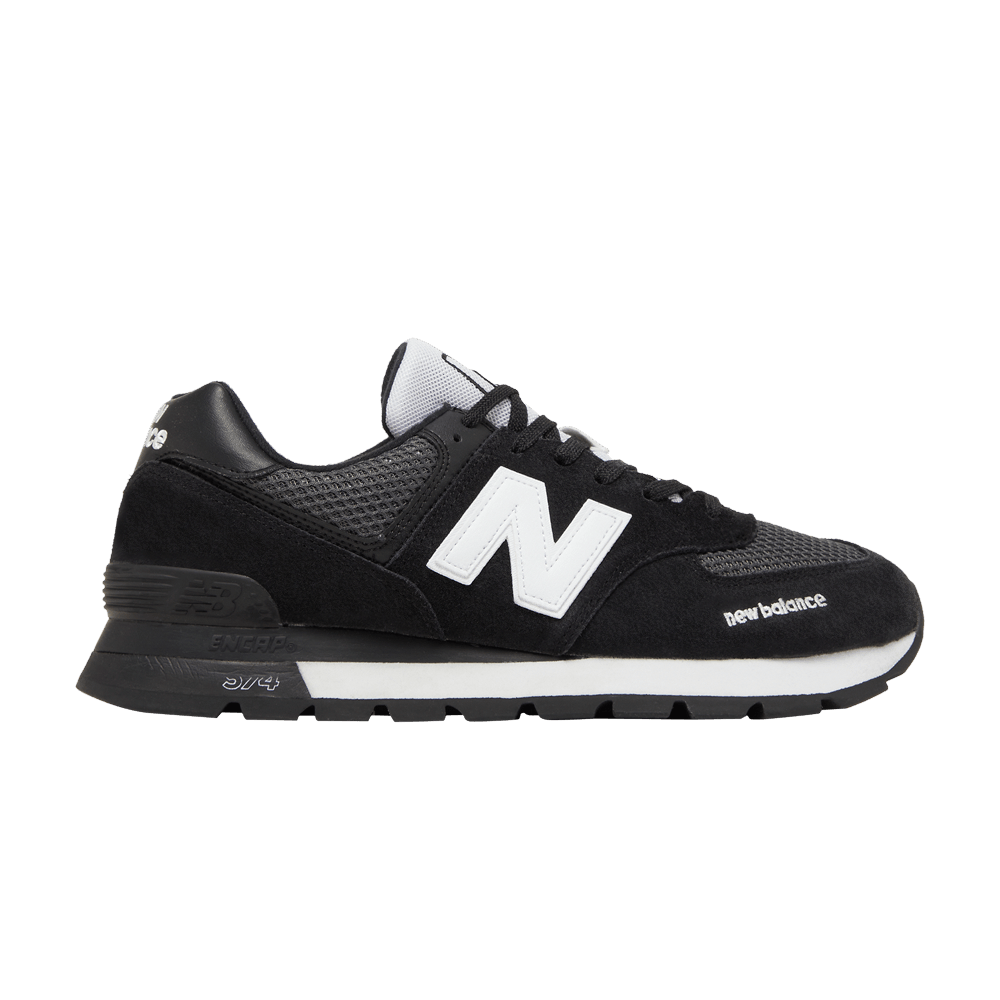 New Balance 574 Rugged 'Black White'