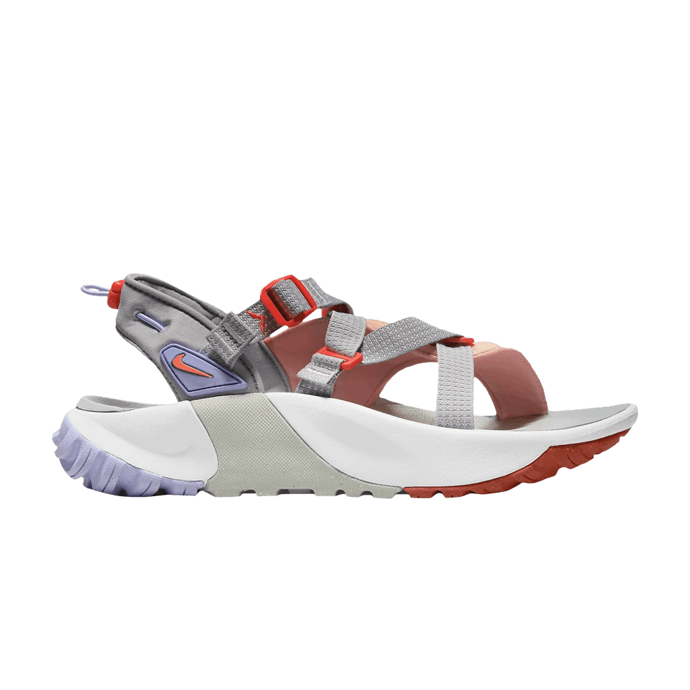 Nike Wmns Oneonta Sandal 'Flat Silver Arctic Orange' - DJ6602-003