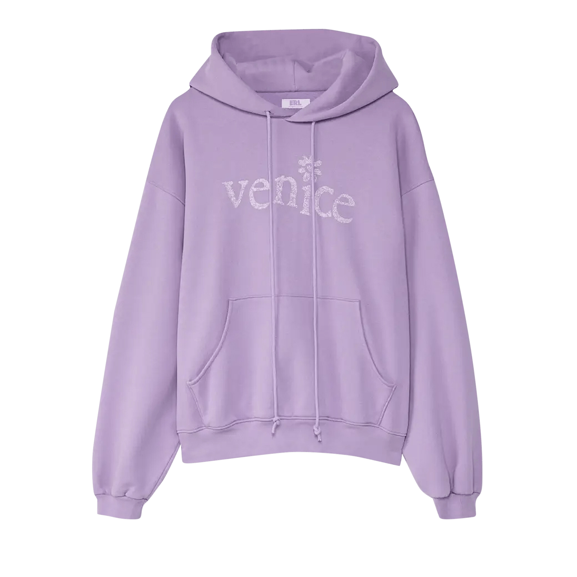Pre-owned Erl Venice Hoodie Knit 'pink'