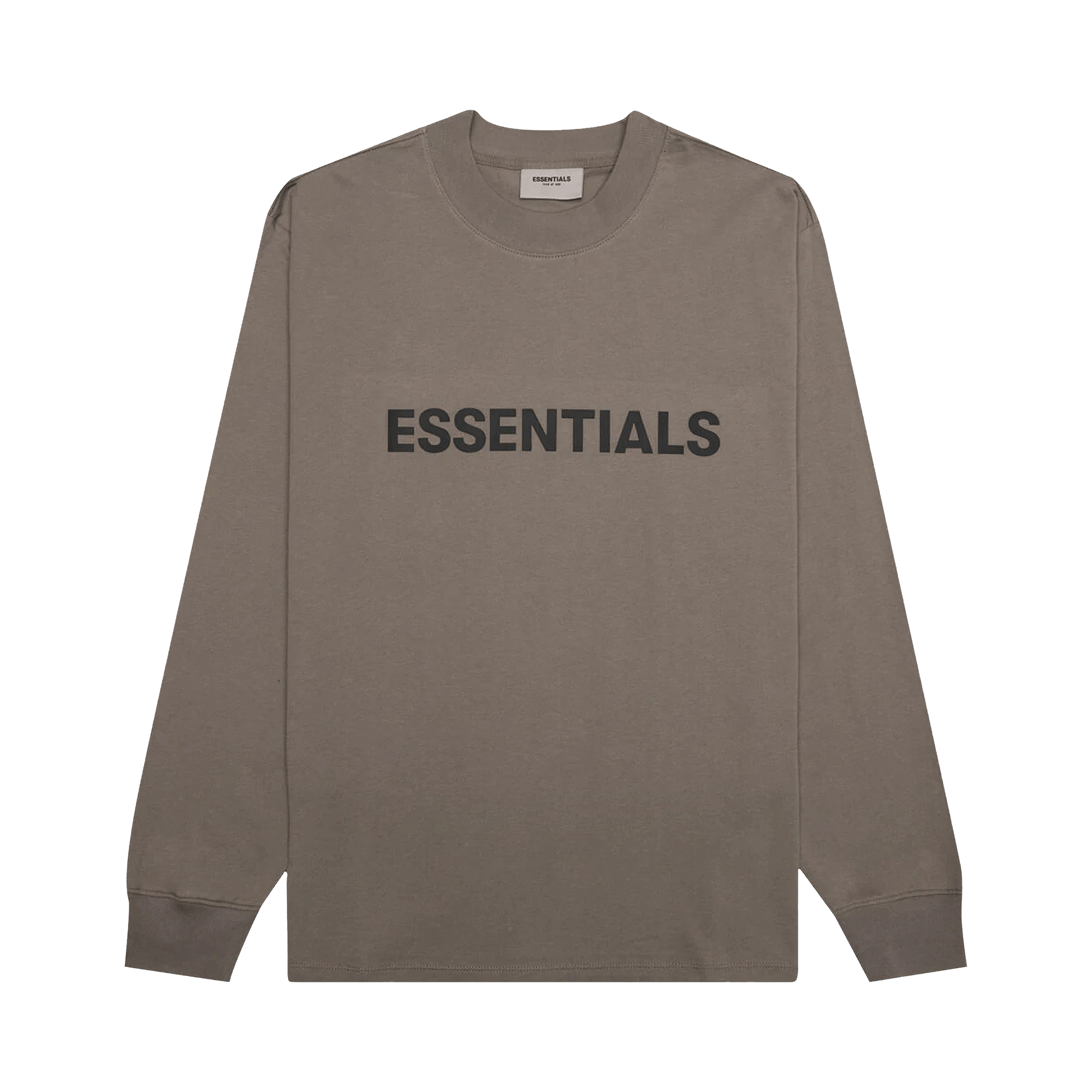 Pre-owned Essentials Long-sleeve Tee 'taupe' In Tan